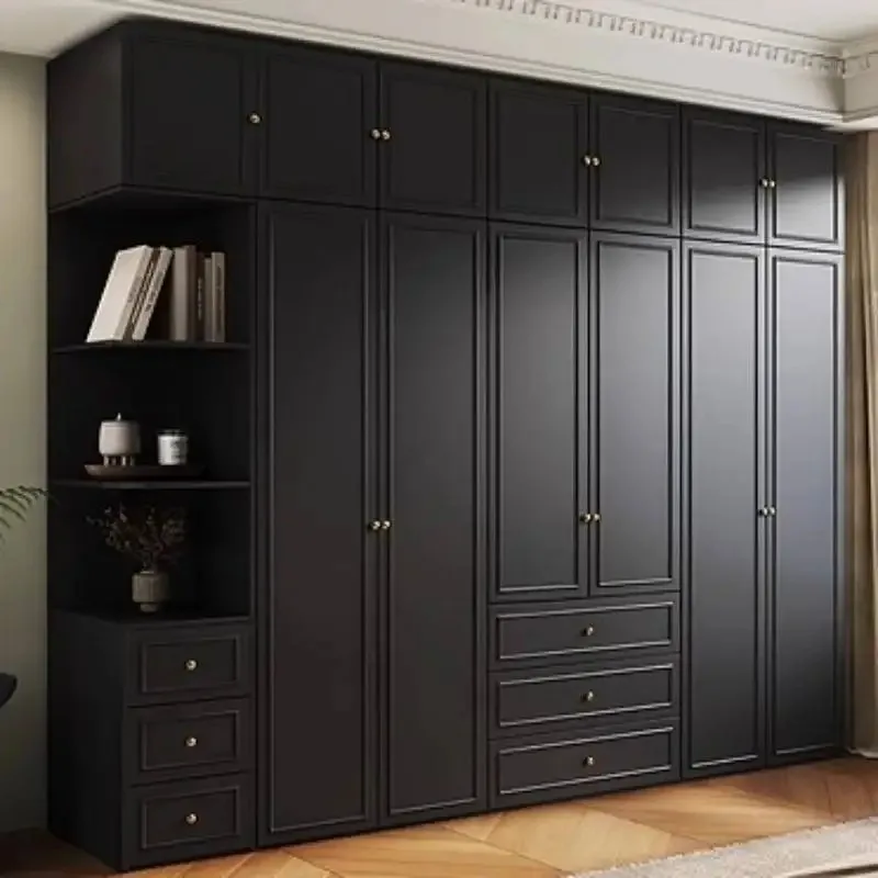 Armarios Modernos de Lujo para Colgar Ropa, Armario Personalizado que Ahorra Espacio, Organizador de Dormitorio, Guarda Roupas, Muebles para el Hogar