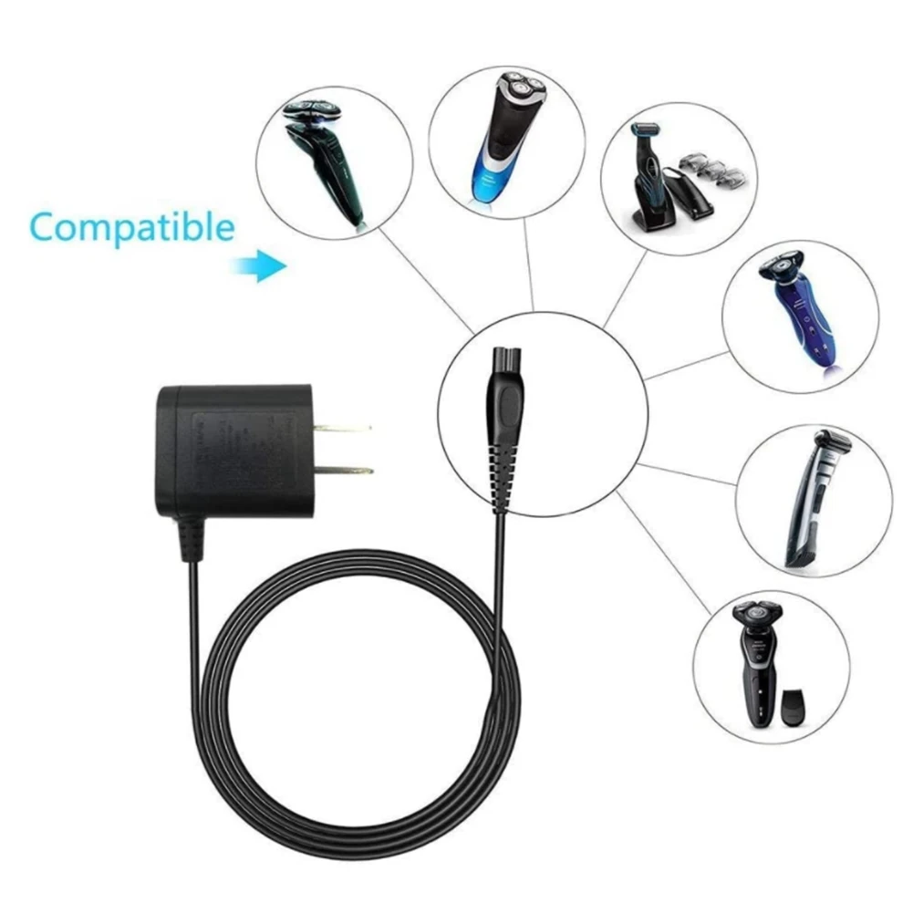 15V Adaptor Charger for Shaver HQ8505 6070 7310 6090 6071 9020 568 US Plug