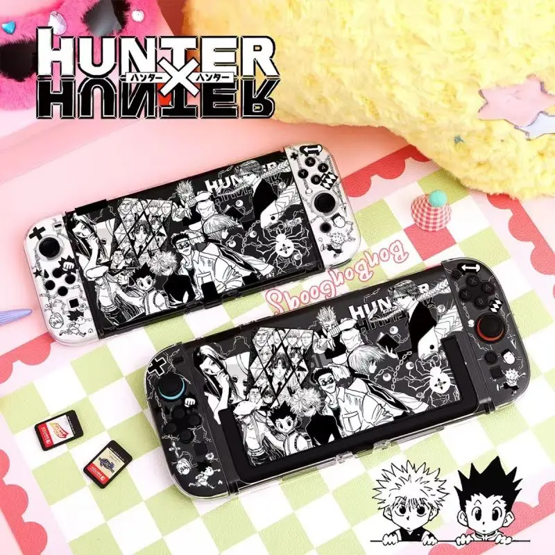 New Anime Hunter×Hunter Switch 2 Protective Cute Cartoon Oled Anti-Fall All Inclusive Hard Shell Decoration Styling Children Toy