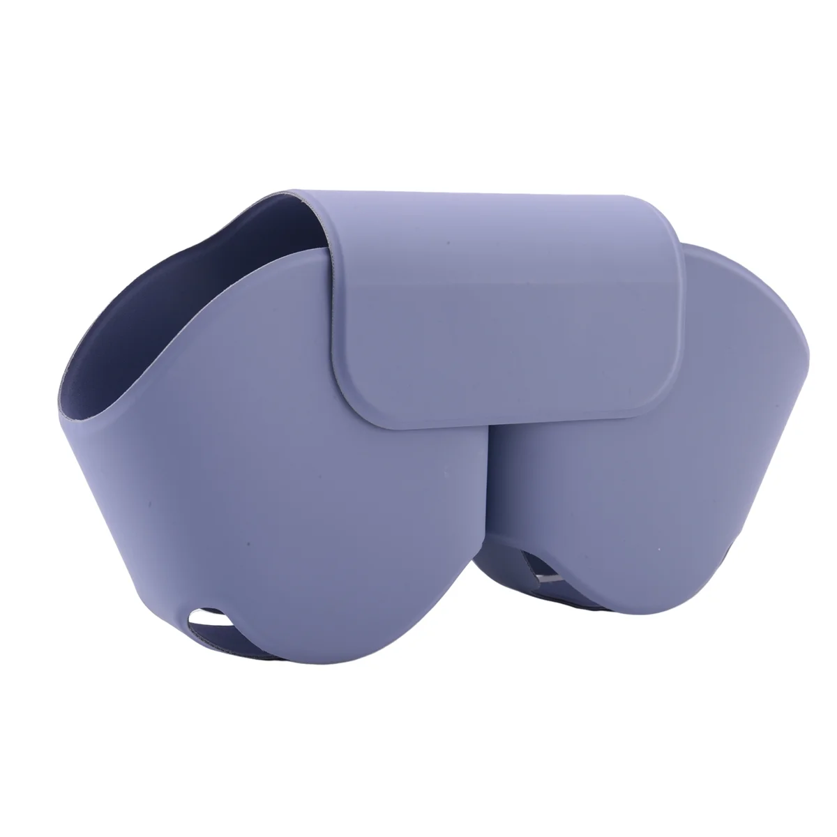 

A57G-для гарнитуры AirPods Max, высококачественная удобная силиконовая сумка для наушников из искусственной кожи, защитный чехол от царапин, фиолетовый