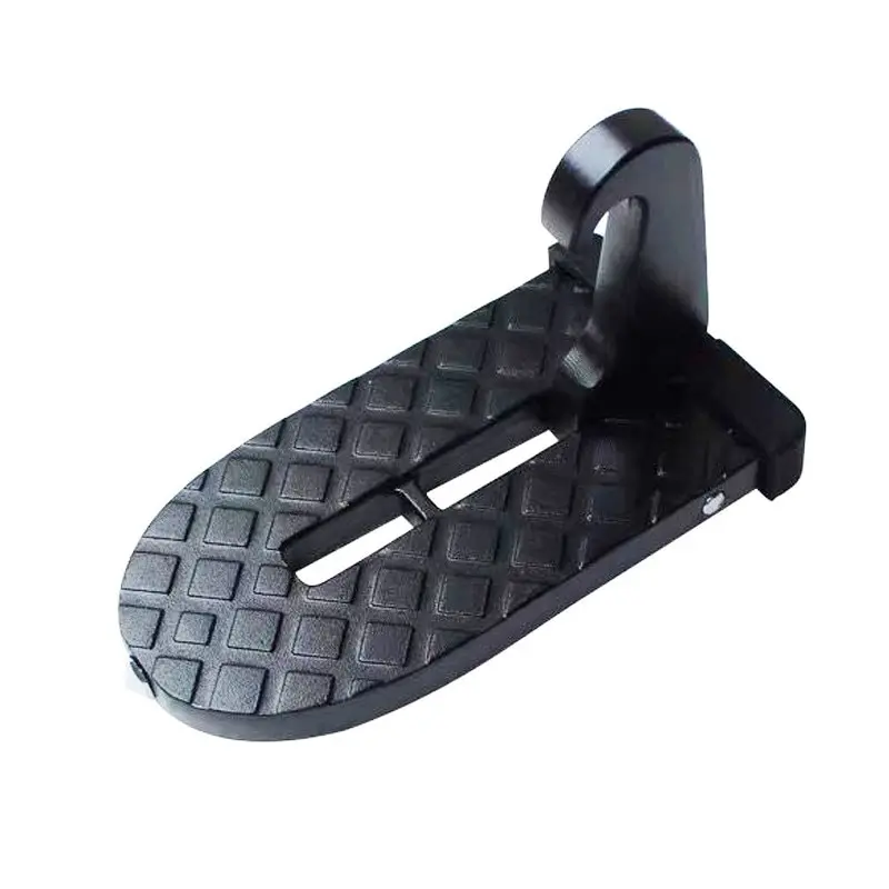 Foldable Car Roof Rack Step Car Door Step Universal Latch Hook Auxiliary Walking Car Foot Pedal Aluminium Alloy Safety Hammer