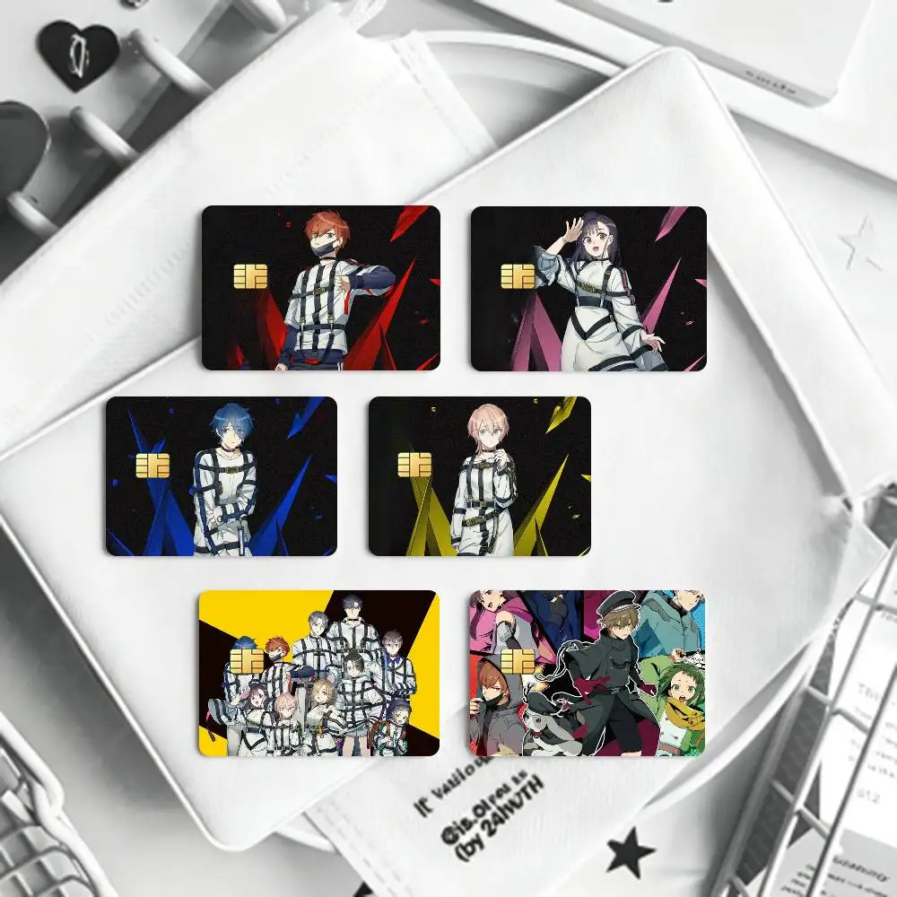 1pc Anime Milgram Card HD Stickers Game Card Decal Card Matte Film Skin Small Chip Waterproof Sticker