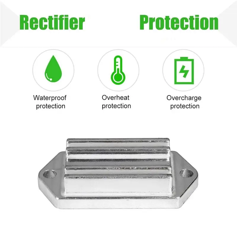 ABKY-Regulator Rectifier For Lawn Mower 12V Charging Regulator Small Engine AC To DC Rectifier For Kohler