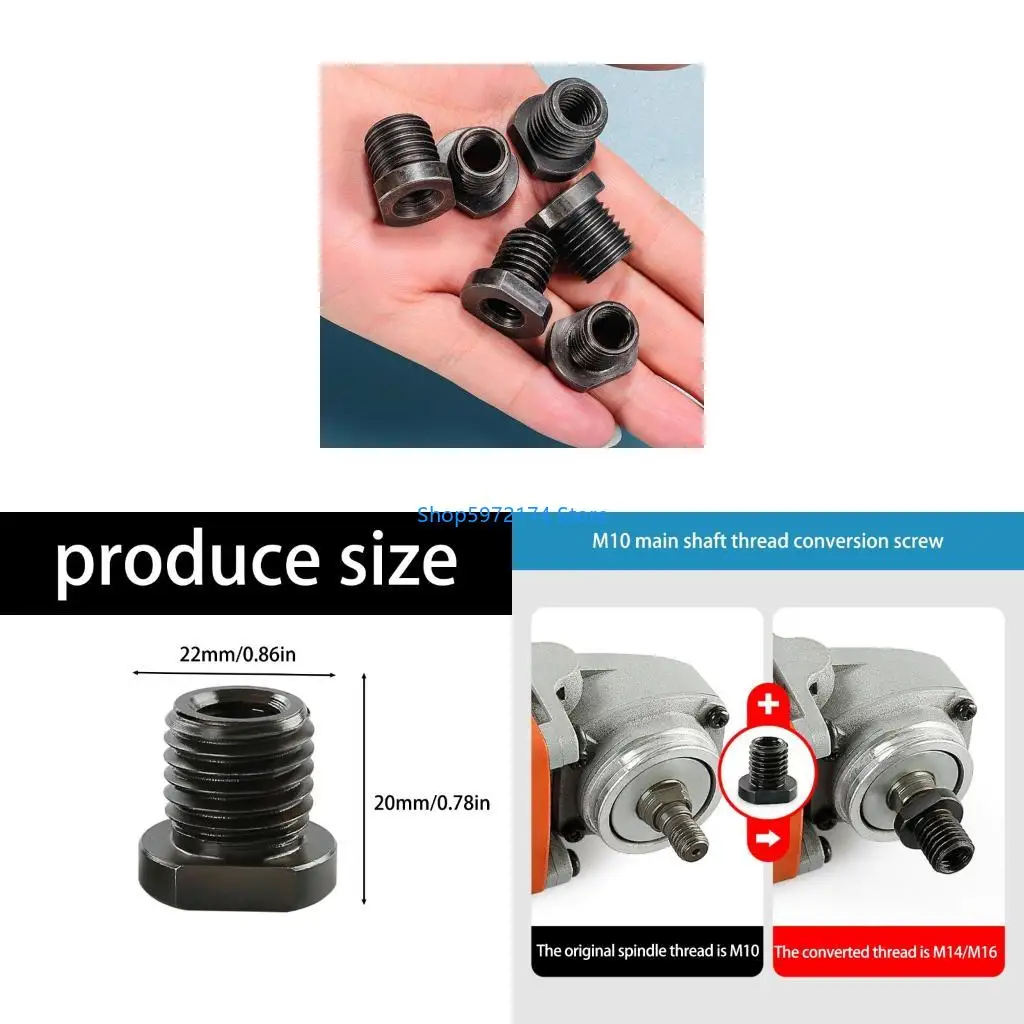Y3NB To M14 Grinder Attachment Converters Connecting Tool Polisher Interfaces Connector Thread Converters