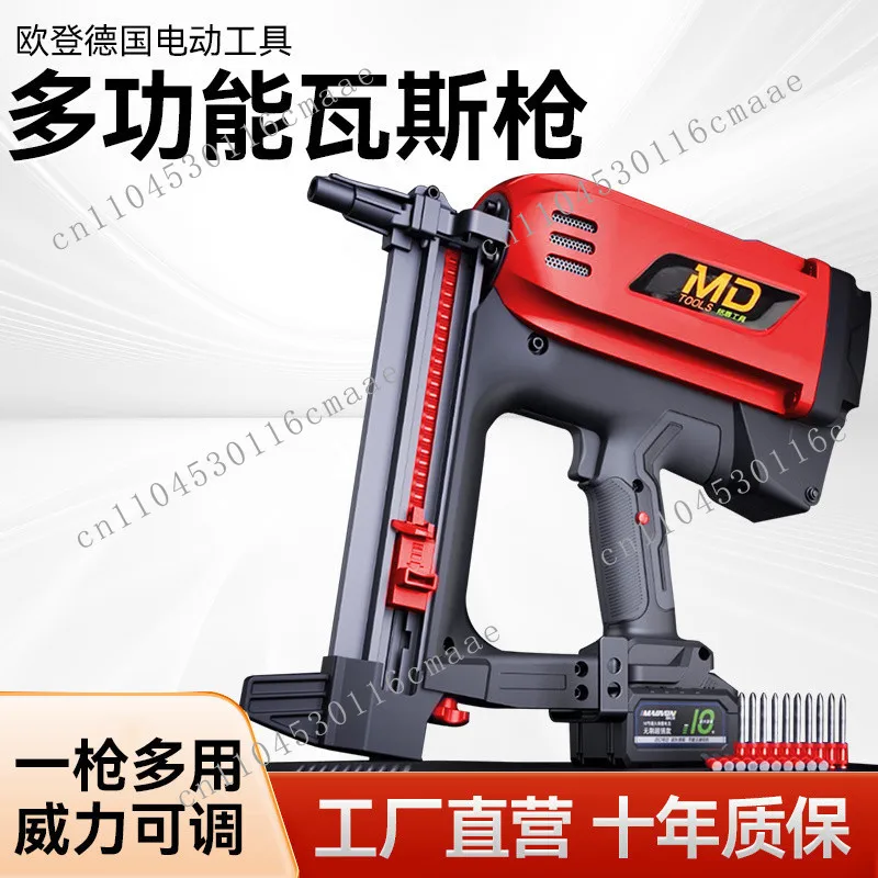 Tiro de unhas a gás e encanamento de agarrar especial prego elétrico de concreto