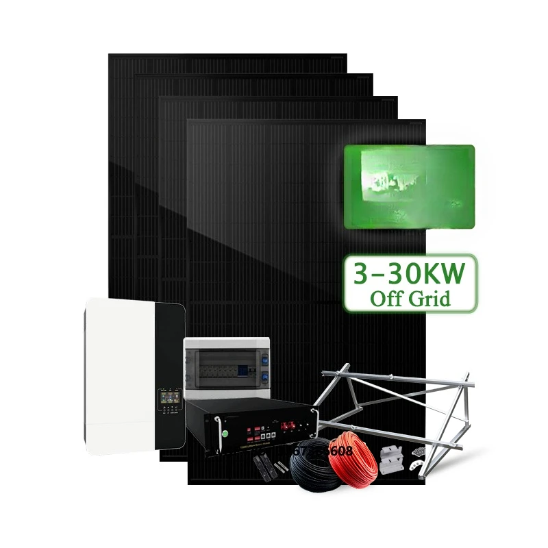 10kw 15kw سعر المجموعة الشمسية 3000W 5000W 6kw 8kw النظام الشمسي الكامل للمنزل خارج الشبكة نظام الطاقة الشمسية #1