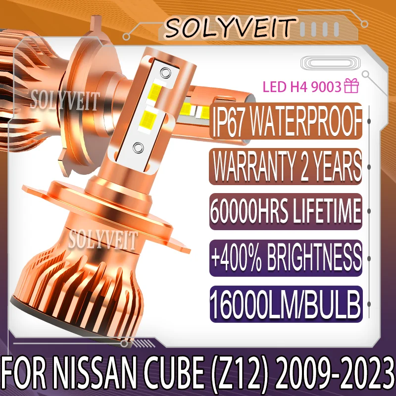 

Easy Installation 9003 H4 High Low Beam Headlight Bulb For NISSAN CUBE (Z12) 2009 2010 2011 2012 2013 2014 2015 2016 2017-2023