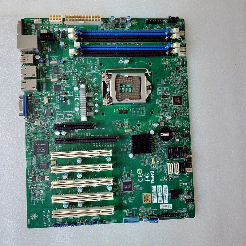 X10SLA-F dla płyty głównej Supermicro Server ATX LGA 1150 Intel C222 obsługa E3-1200 v3/v4 DDR3 PCI-E 3.0 100% testowane szybka wysyłka