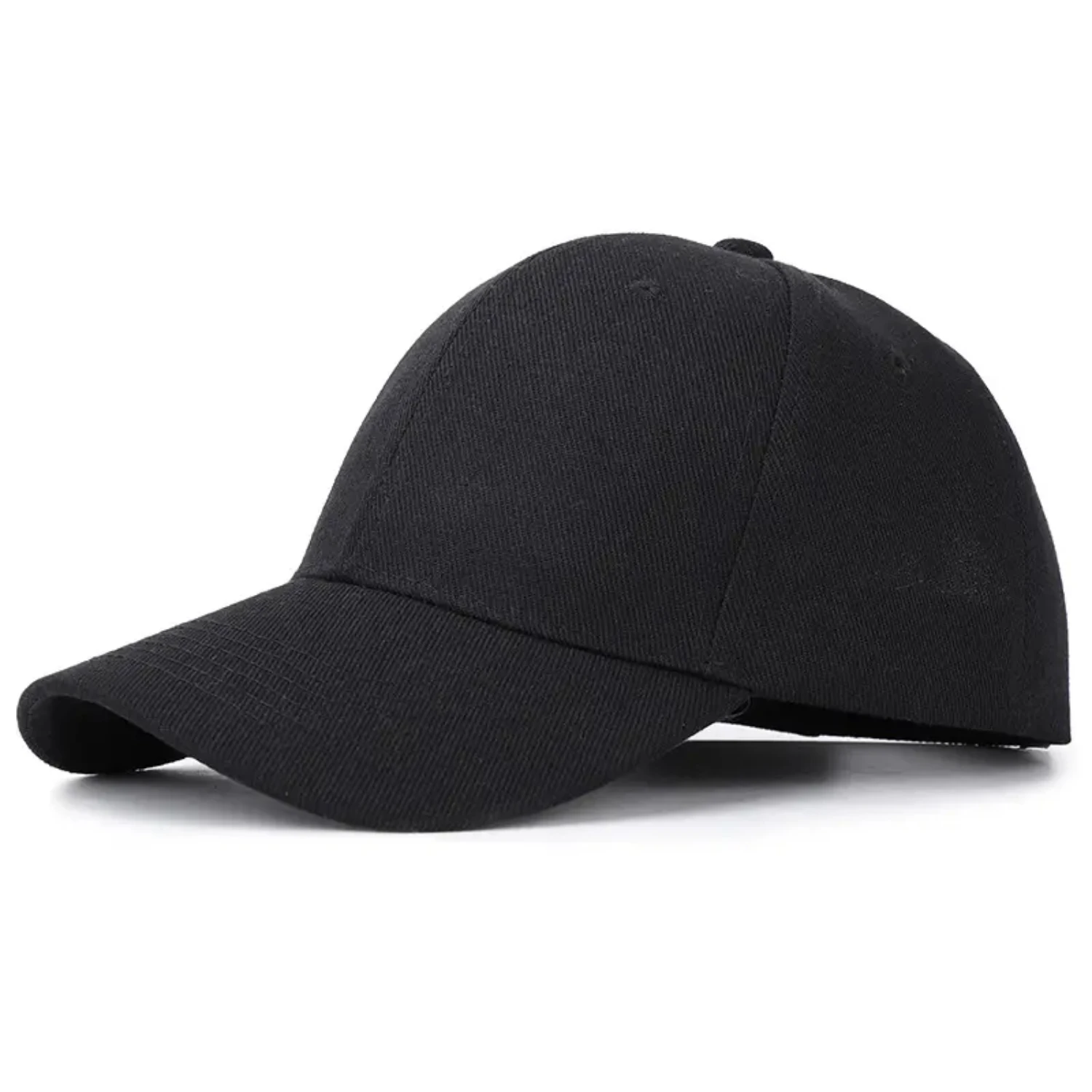 Elegant and Sophisticated Solid Baseball Cap for Stylish Gentlemen Who Want to Elevate Their Outfits with a Touch of Casual Char