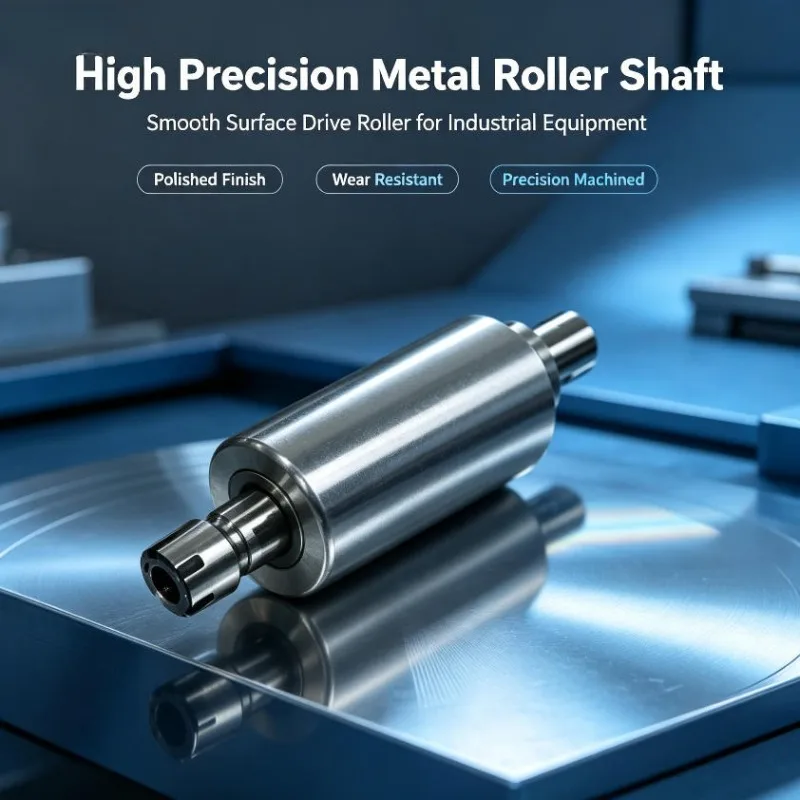 Micro Round Non‑powered ER11 Spindle High Precision 0.01mm Taper Runout Small Spindle C*NC Engraver Replacement Spare Part