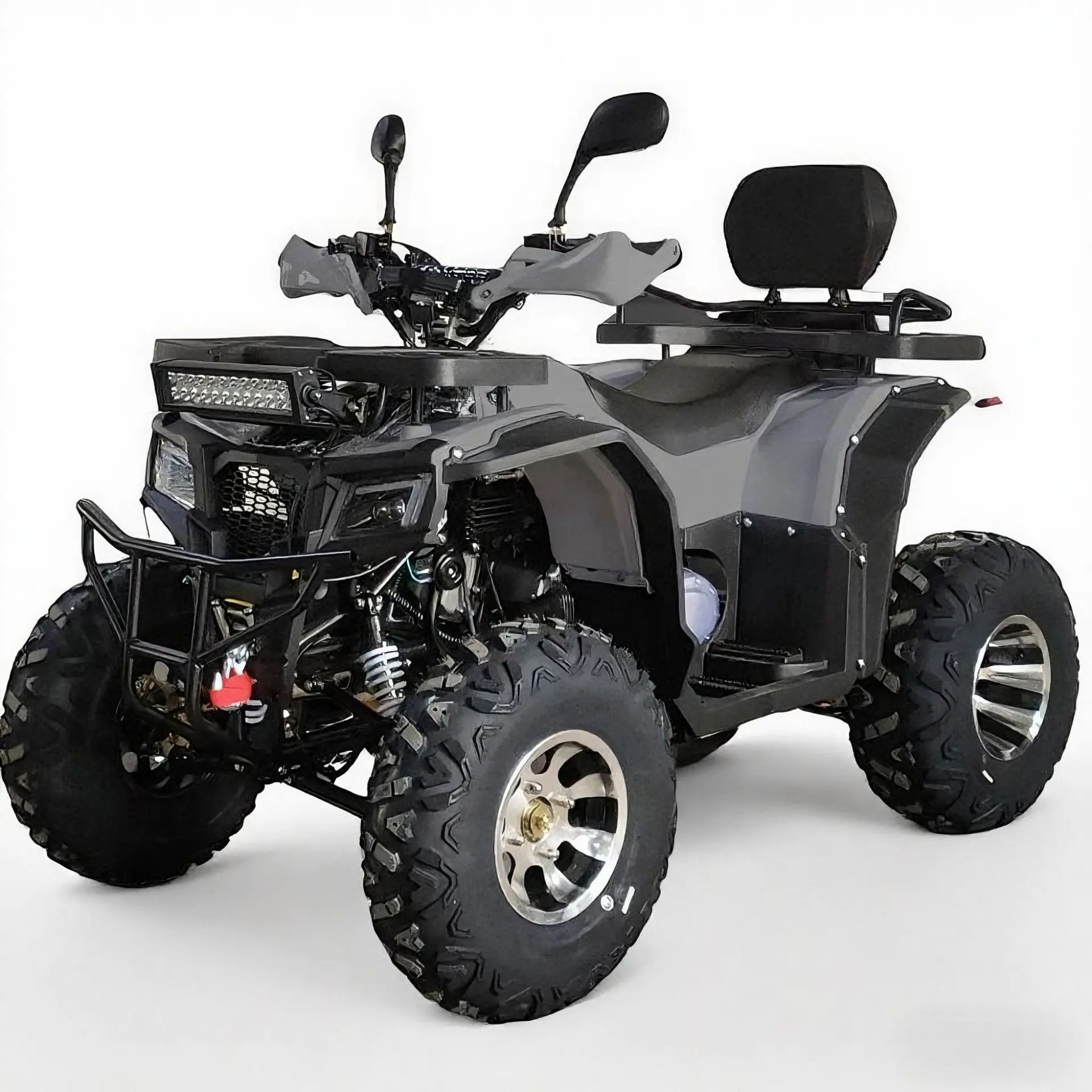 

Автоматический квадроцикл объемом 200 куб.см, 4-колесный пляжный багги для взрослых, внедорожник 15 л.с., максимальная скорость 70 км/ч, шины 12 дюймов, электрический запуск