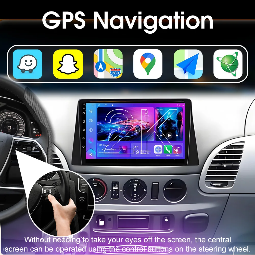 Android 16 For Mercedes Benz Sprinter 2000 2001 2002 2003 2004 2005-2007 Carplay Car Stereo Car Radio Video Multimedia Player 5G view 5