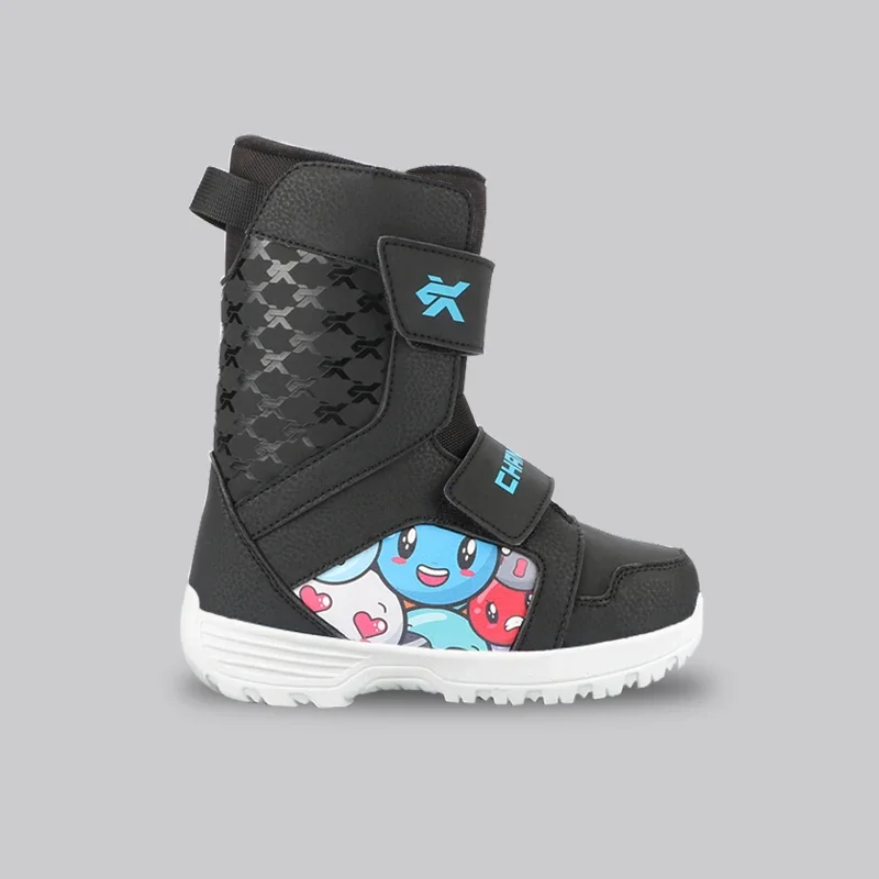 Botas de snowboard junior para invierno, equipo de snowboard juguetón al aire libre, precio al por mayor, zapatos de nieve baratos, botas para niños de alta protección
