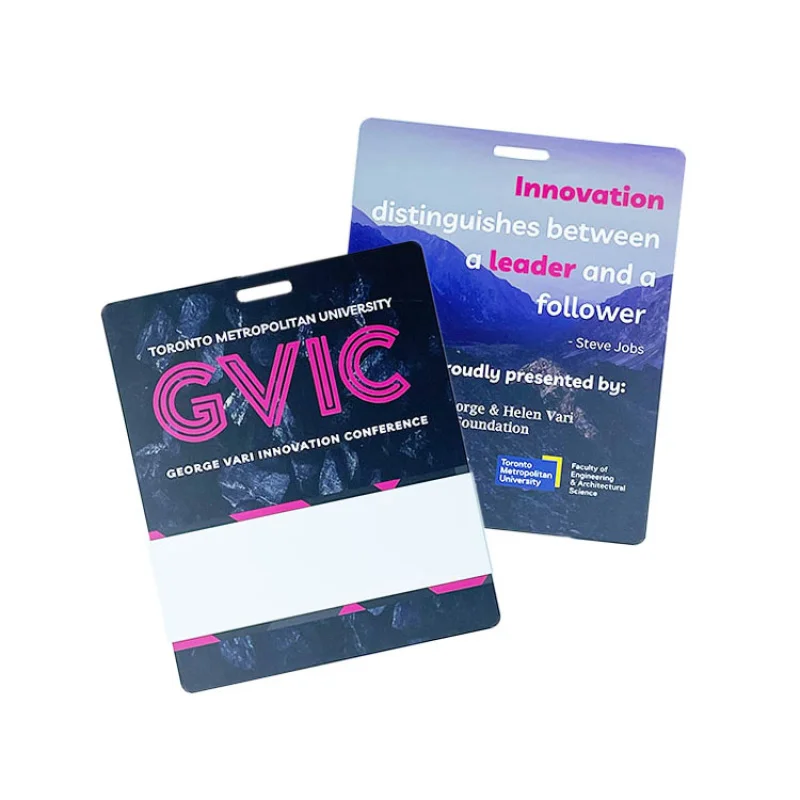 Custom Plastic  Logo Event Pass Access Control PVC ID Card