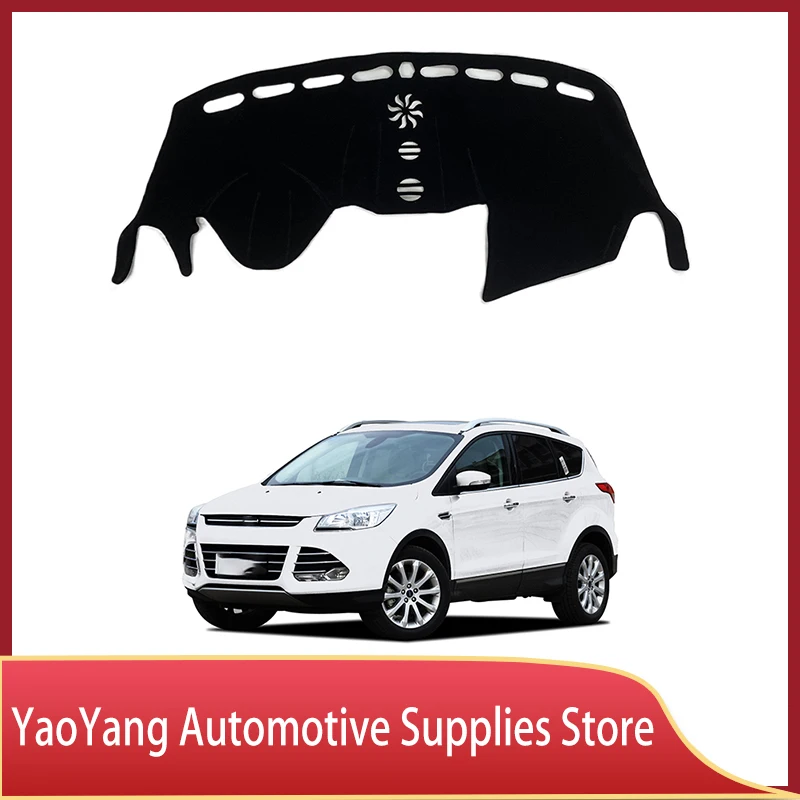 

Custom Fit for Ford Escape 2013-2019 Dashboard Cover Mat Dash Mat Flannel Nonslip Dash Cover Sunshade Glare UV Rays Protector