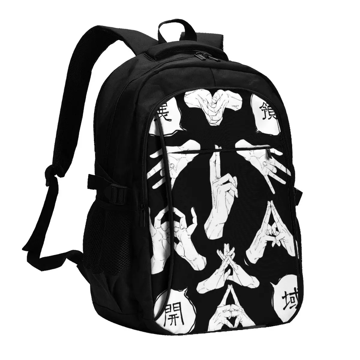 Jujutsu Kaisen_3 Simple backpack with large capacity for business computers USB backpack