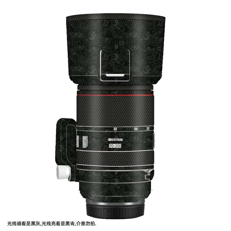 For Canon RF 70-200mm F2.8 L IS USM Lens Sticker Protective Skin Decal Vinyl Wrap Film Anti-Scratch Protector Coat RF70-200/2.8L