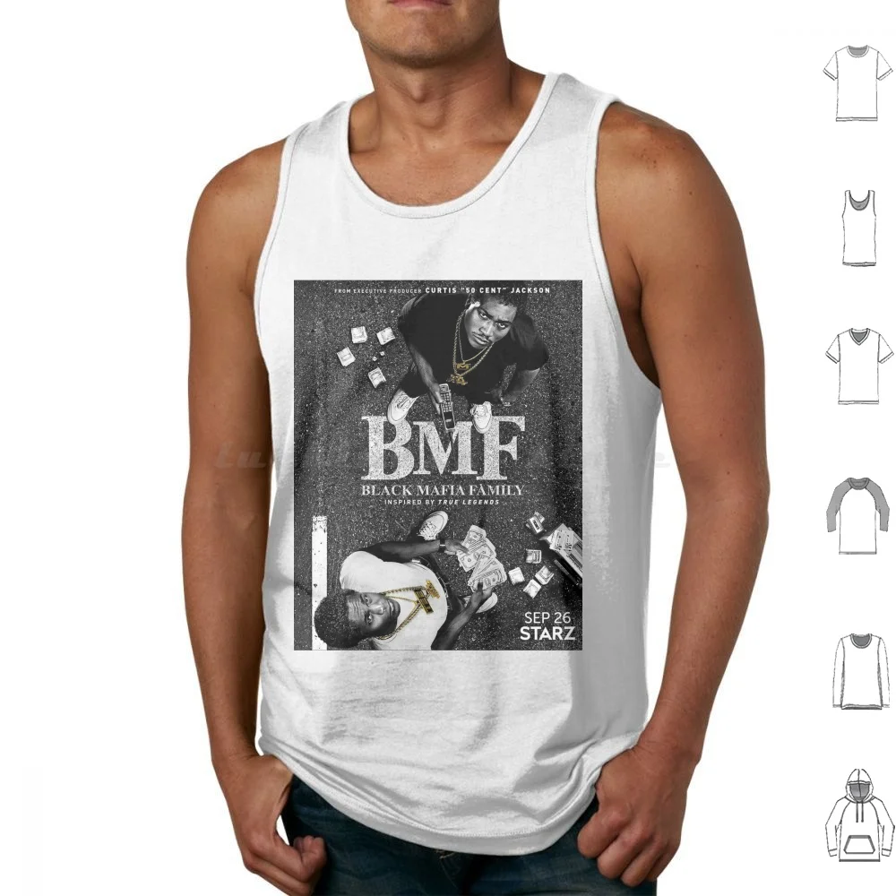 

Black Mafia Family ( 2021 ) Movie Tank Tops Print Cotton Movie Film Cool 2021 New Gang Trend