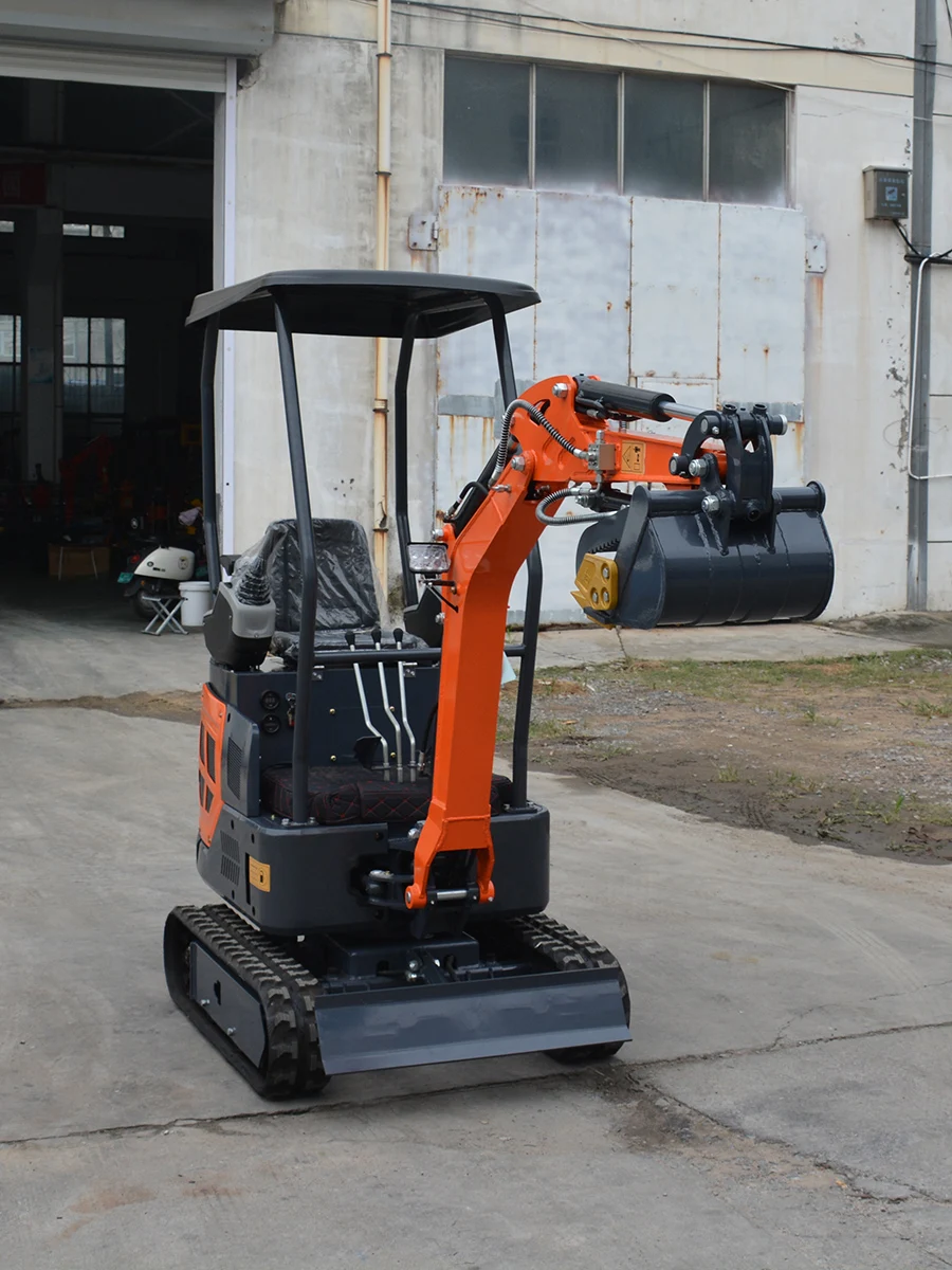 Chinese hydraulic mini excavator CE/EPA engine with cabin bag customized product