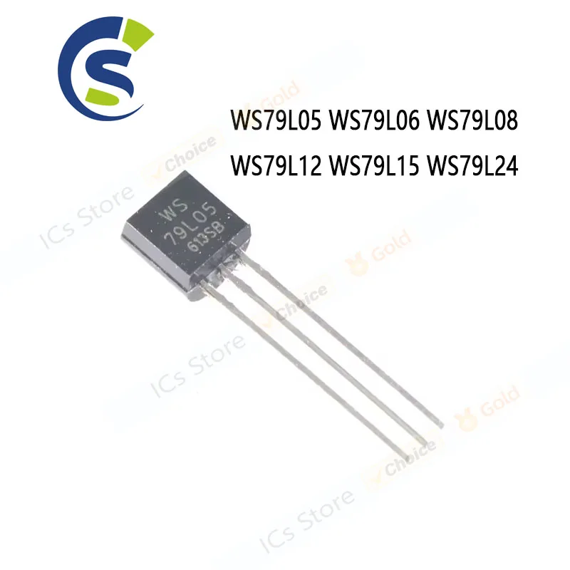 20pcs NEW 79L05 79L06 79L08 79L12 79L15 79L24 TO-92 WS79L05 WS79L06 WS79L08 WS79L12 WS79L15 WS79L24
