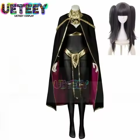 UETEEY Game Anime Fire Emblem Awakening Tharja Mage Cosplay Costume Set Custom Made Wig Customized size