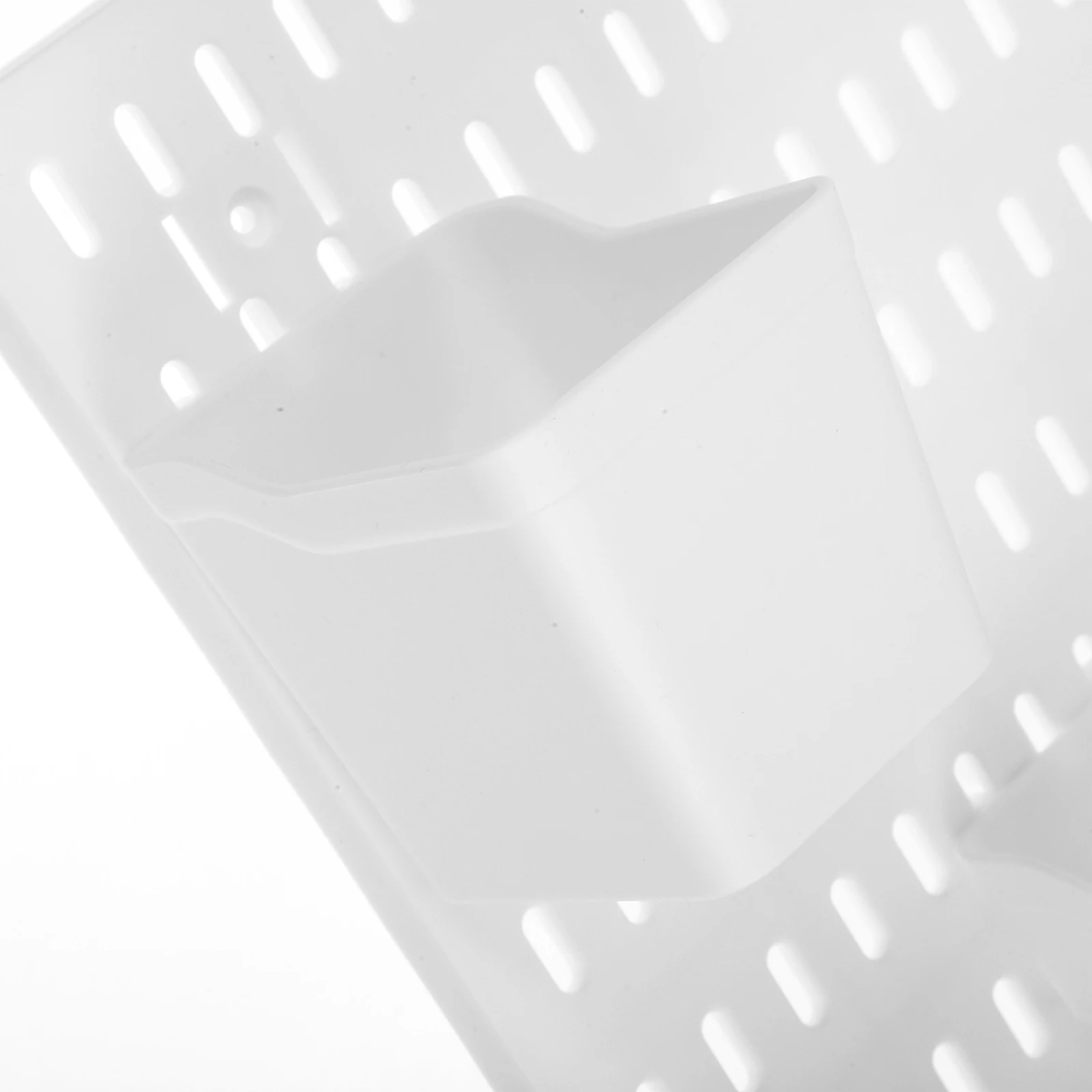 

Pegboard Storage Rack Large White Long Board No Drill Kitchen Organizer Pegboard Kit Wall Mounts Accessories Tool Holder Plastic