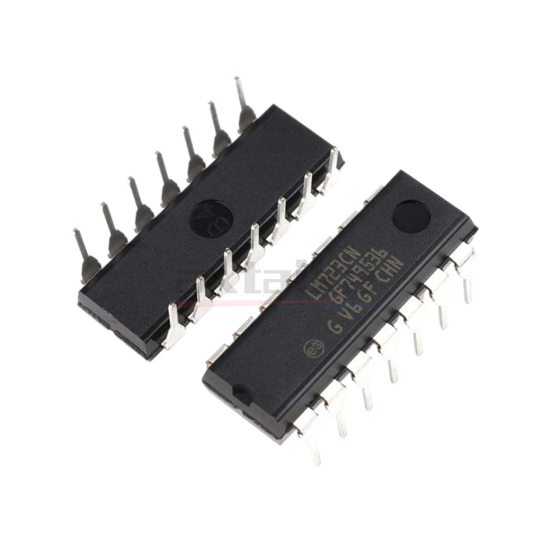 5 قطعة LM723CN DIP-14 LM723 UA723CN MC1723CP 150mA 2V إلى 37V جهد الإدخال 40V ماكس الجهد المنظم IC #4