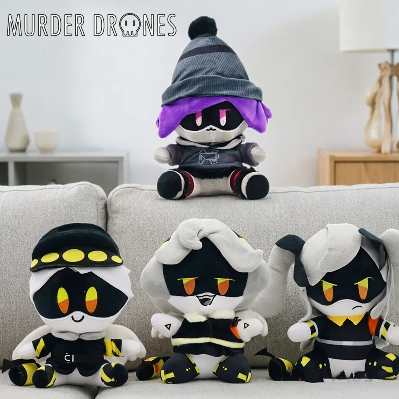 Game Murder Drones Uzi Cosplay Puppe Plüsch Stoffpuppe Halloween Raumdekoration
