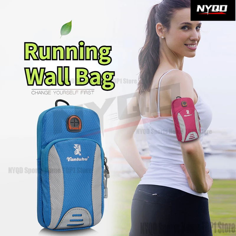 Running phone arm bag outdoor phone bag unisex arm strap sports phone arm cover shoulder bag