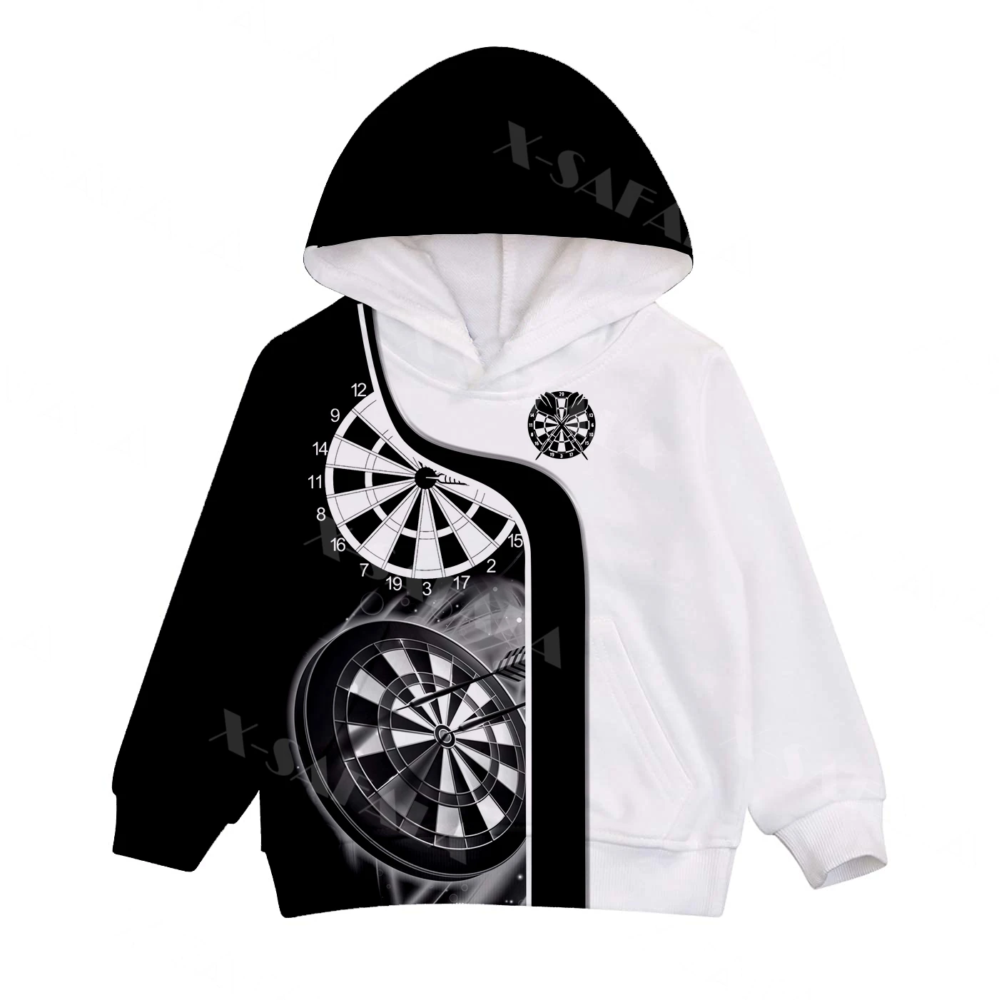 

Darts Lover Sports Gift 3D Print Hoodie Boys and Girls Harajuku Parent-child Outdoors Hooded Children's Pullover Sportswear