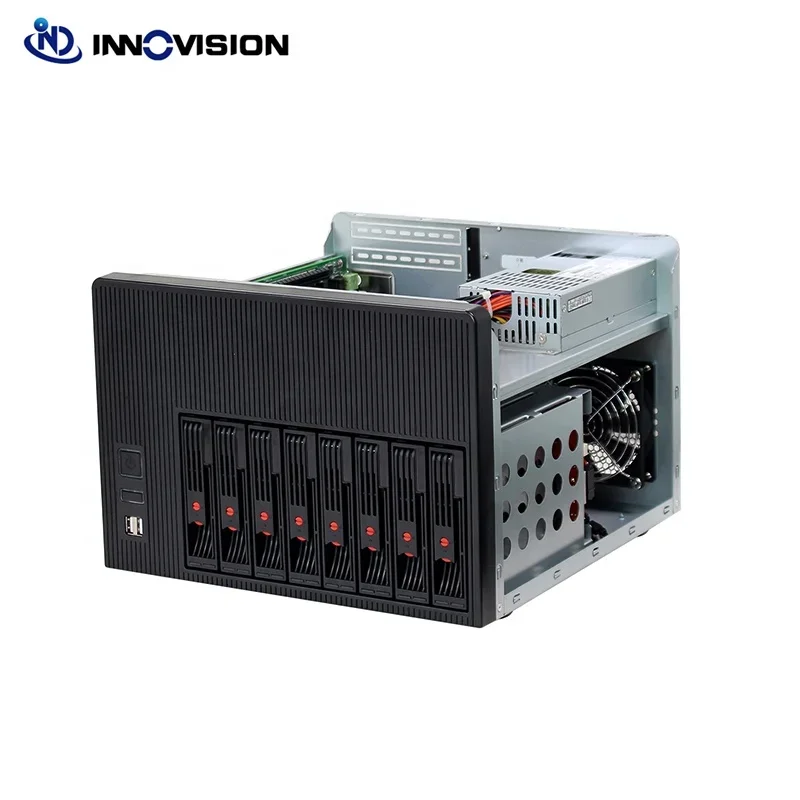 New High quality 8bays Hot swap NAS Date Storage Server Case