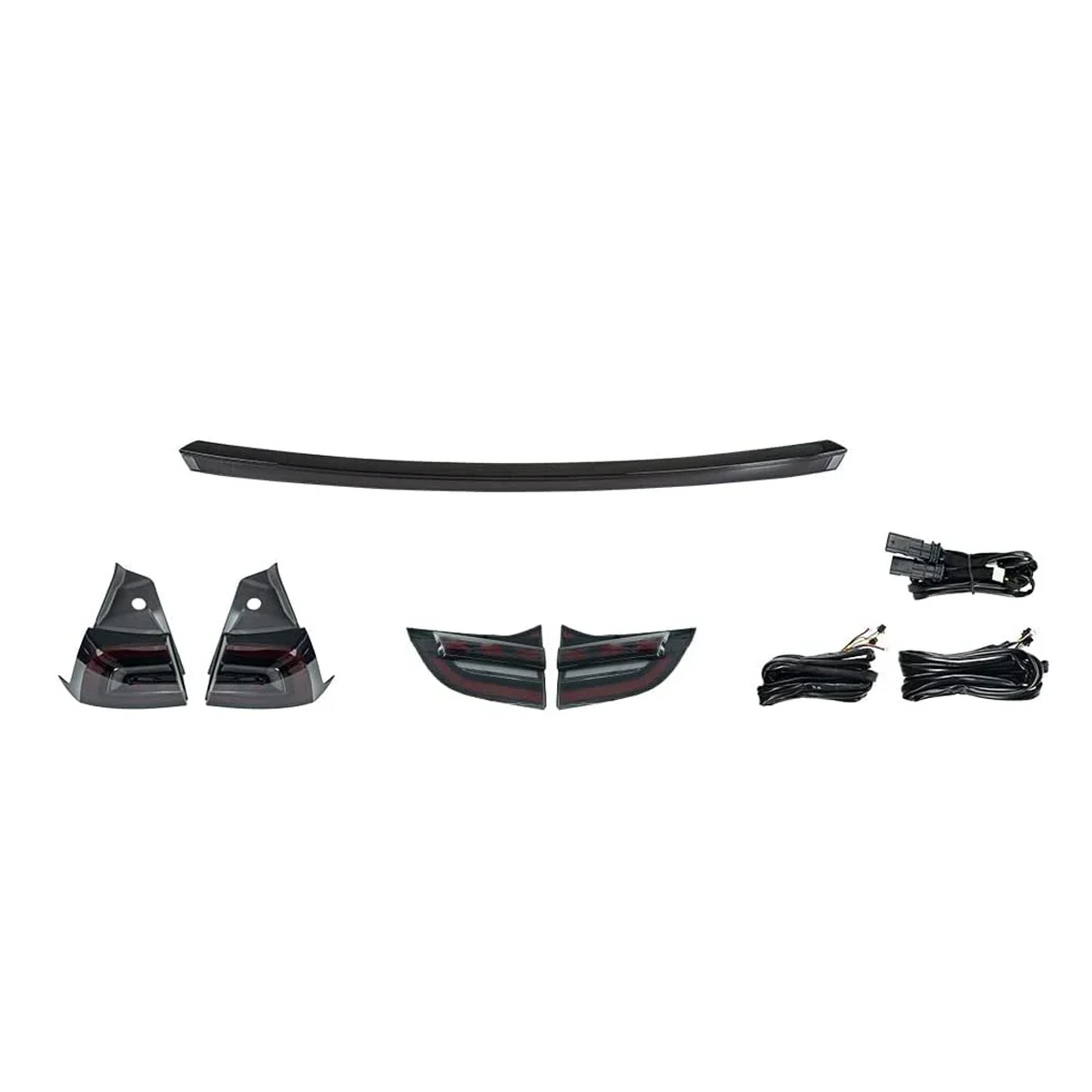 Car Lights For Tesla Model 3 Model Y 2017-2023 Through Rear Tail Lamps Assembly Start Up Dynamic Light