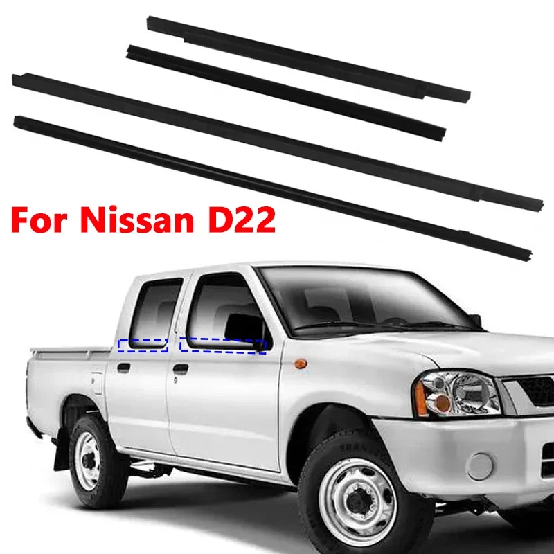 

4 шт., отделка для автомобильных окон Nissan D22