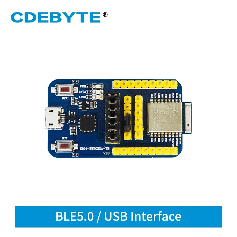 E104-BT5032A-TB nRF52832 USB Test Board Bluetooth Module BLE 5.0 For UART E104-BT5032A CDEBYTE