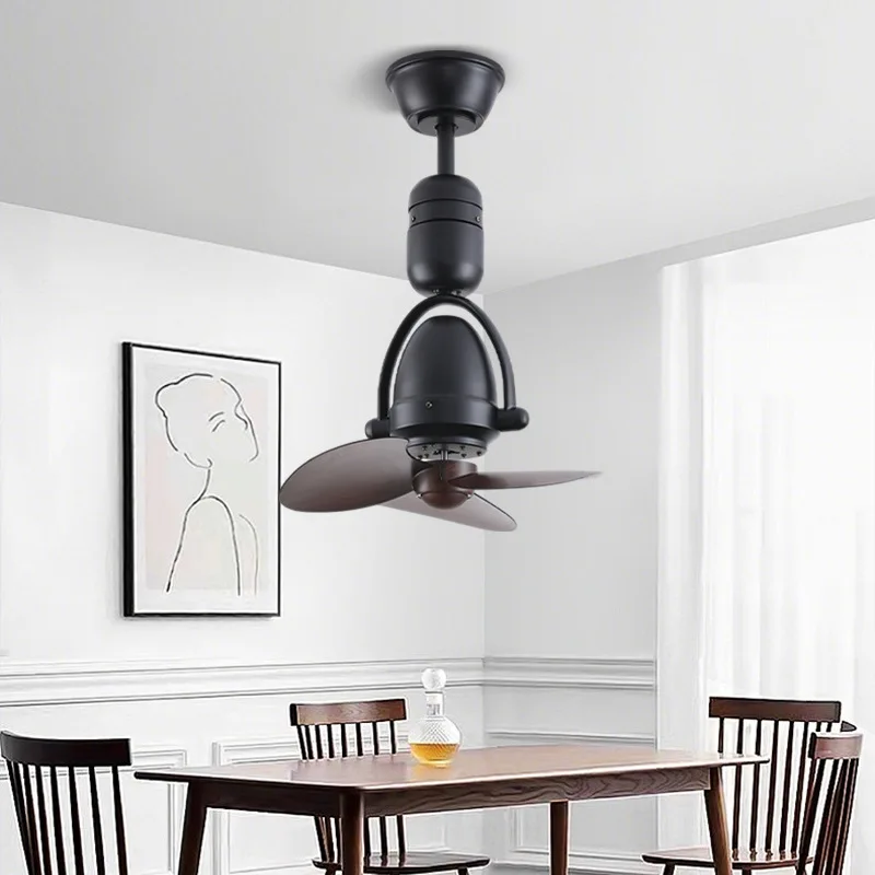 Creative Moving Head Fan Wall Mounted Fan Light for Study Balcony Corridor, Home 2-in-1 Ceiling Fan Ceiling Ceiling  Light