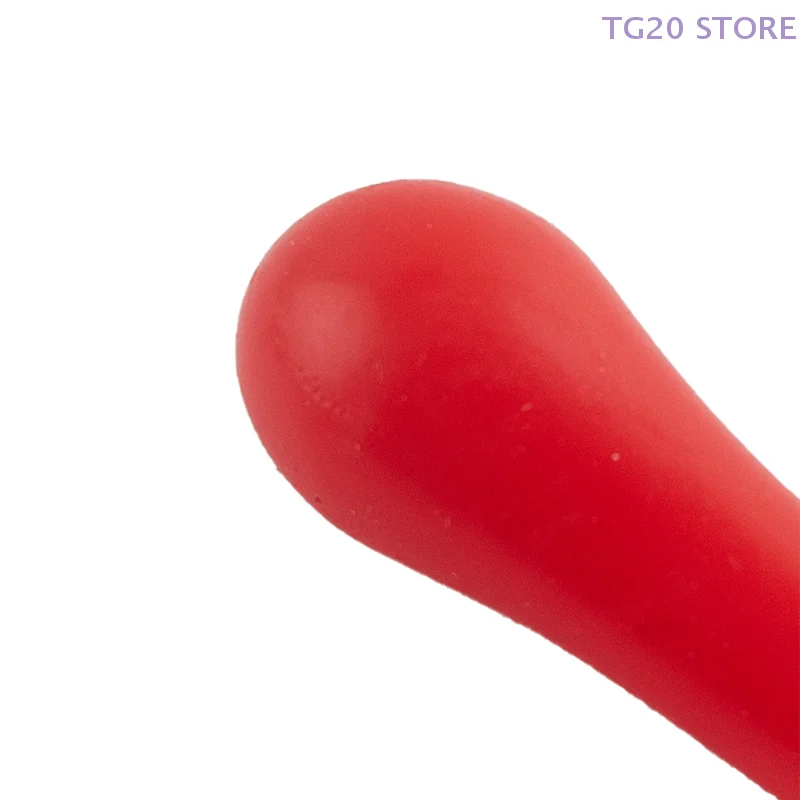 10 Buah Tutup Karet Pipet Botol Tetes Kepala Bola Karet Merah Perlengkapan Laboratorium