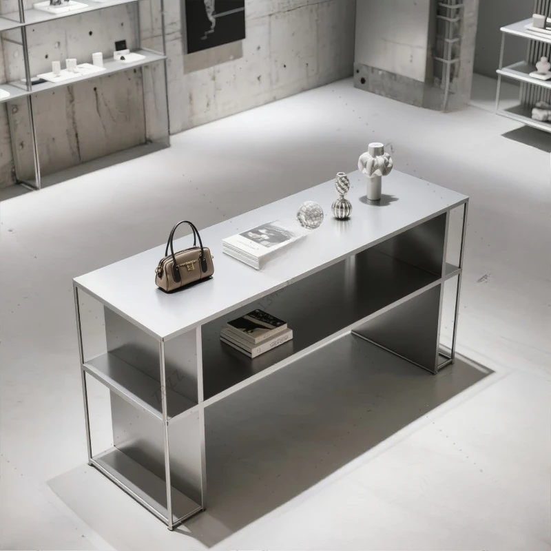 Clothing store Nakajima table Simple modern display table Display Women's clothing store water