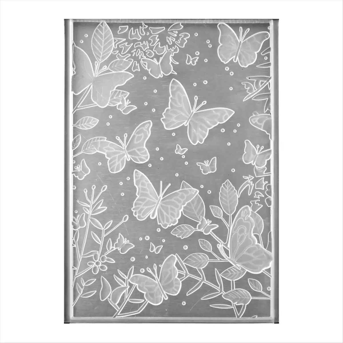 AA77 NEW  3D Embossing Folder, Textured Flower Leaf Butterfly Embossing Template, for Card Making Scrapbook Paper Crafts