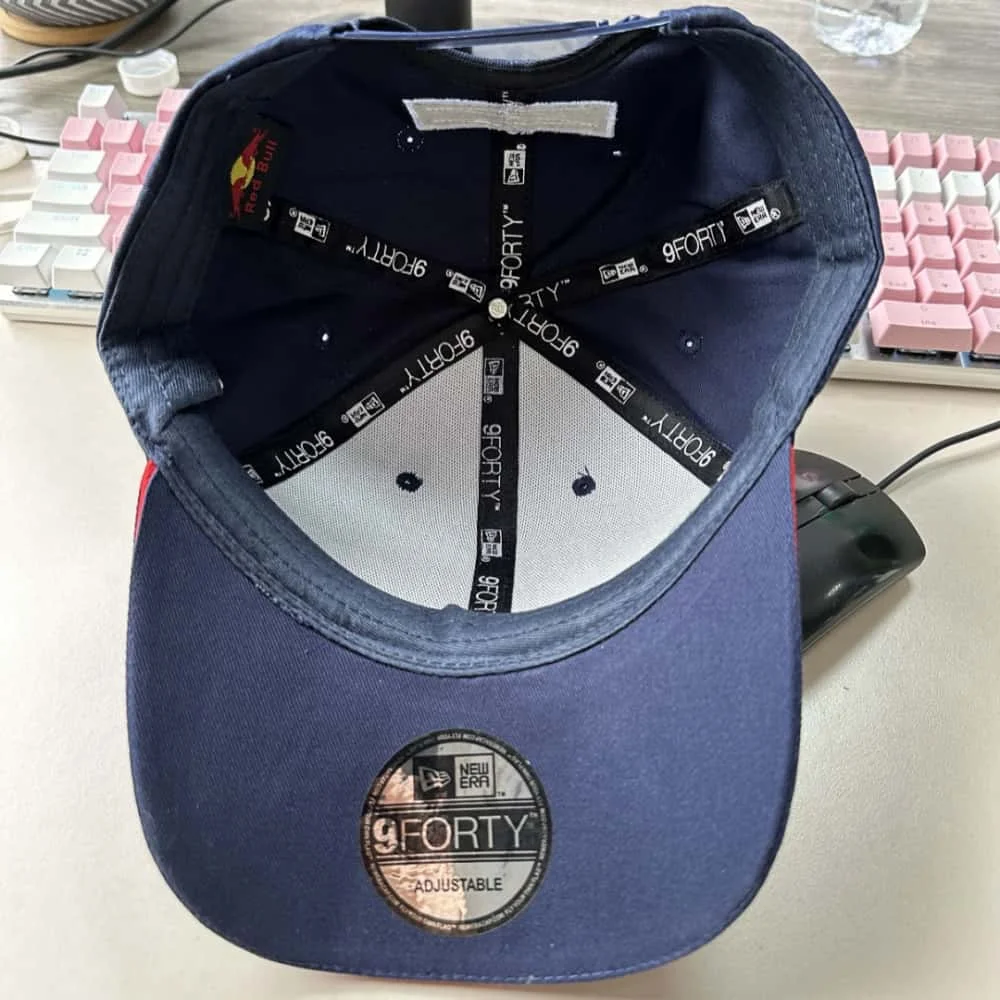 Высококачественная спортивная кепка Red Bull с вышивкой No 1. Бейсбольная кепка Red Bull Racing Max Verstappen Red Bull Cap