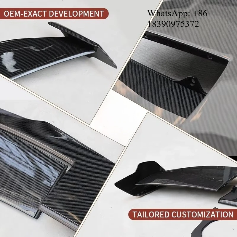 New Arrival Dry Carbon Fiber Mono Style Rear Wing for Lotus Emira Spoiler High Tail Wing Car Modification Parts