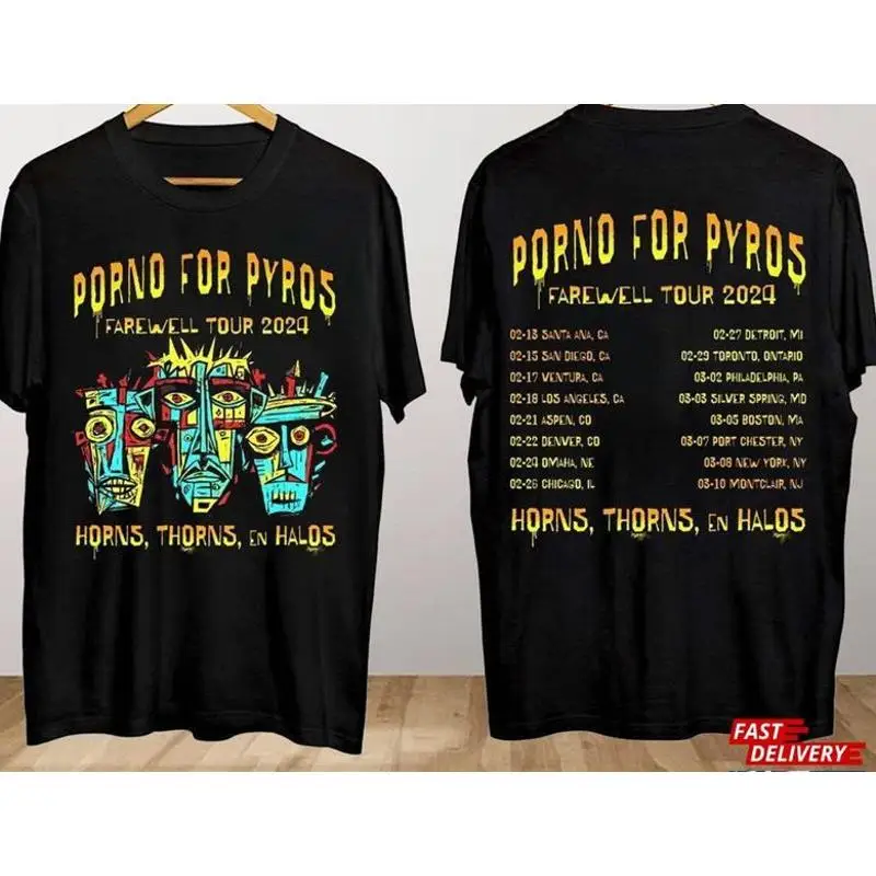 

Футболка Porno Forr Pyros Fareweell Tour 2024