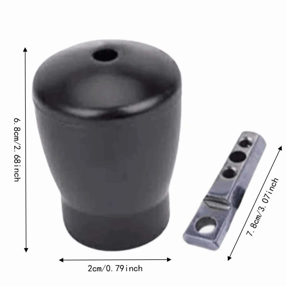 12pcs Chrome Plated Iron Wire Rope Port Joint Adjustable Hole Plate Exercise Equipment Part Pulldown Cable End Replaceable Part