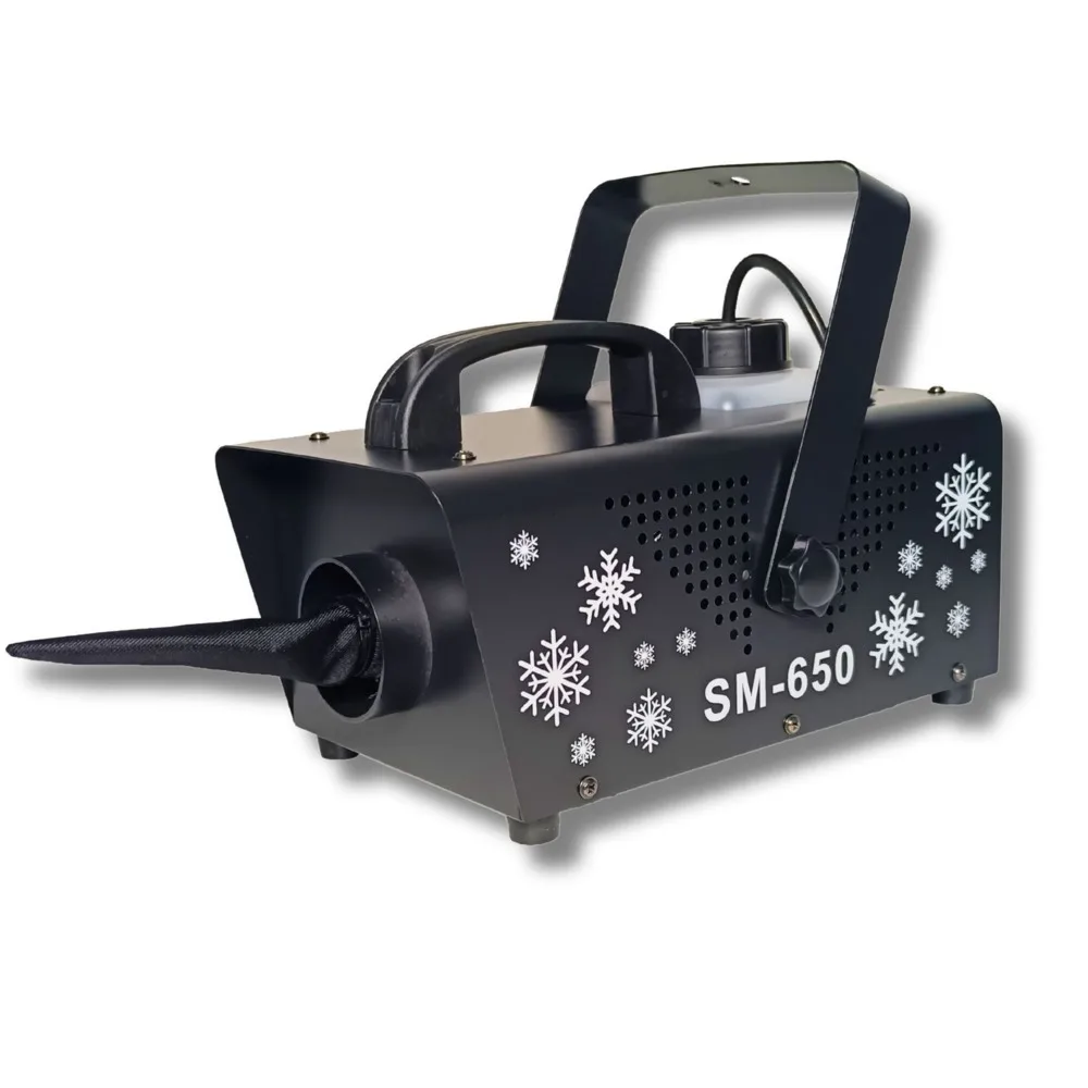 Stage Effect Snow Machine 600W Remote Control Mini Snowflake Maker Special Effect Equipments For Home Party DJ Disco Weddings