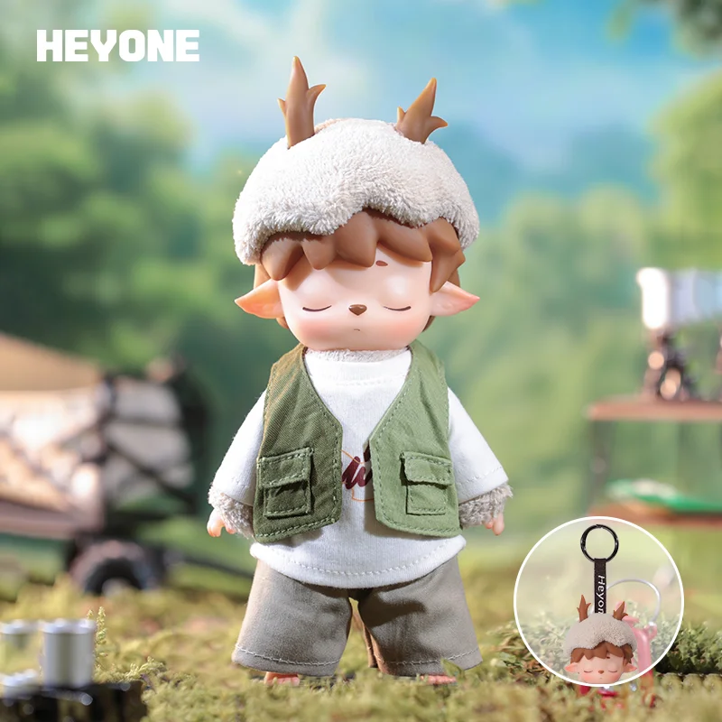 

В наличии Heyone Black Play Mimi'S Citywalk Series резиновый плюш модная глухая коробка кроссовер фигурка украшения подарки на день рождения