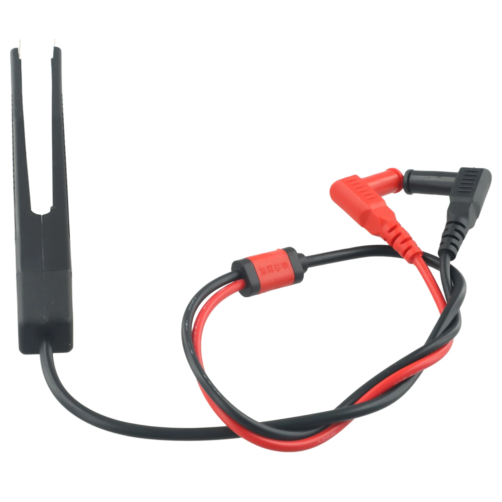 칩 테스트 클립 멀티미터 프로브 트위저 패치, 커패시턴스 인덕턴스 SMD 저항 캐패시터 테스터 계량기 테스트 도구, 1 PC