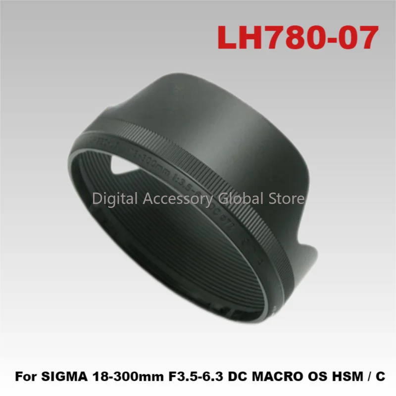 New Original Front Hood LH780-07 Parts For SIGMA 18-300mm F3.5-6.3 DC MACRO OS HSM / C (72mm) Camera Lens