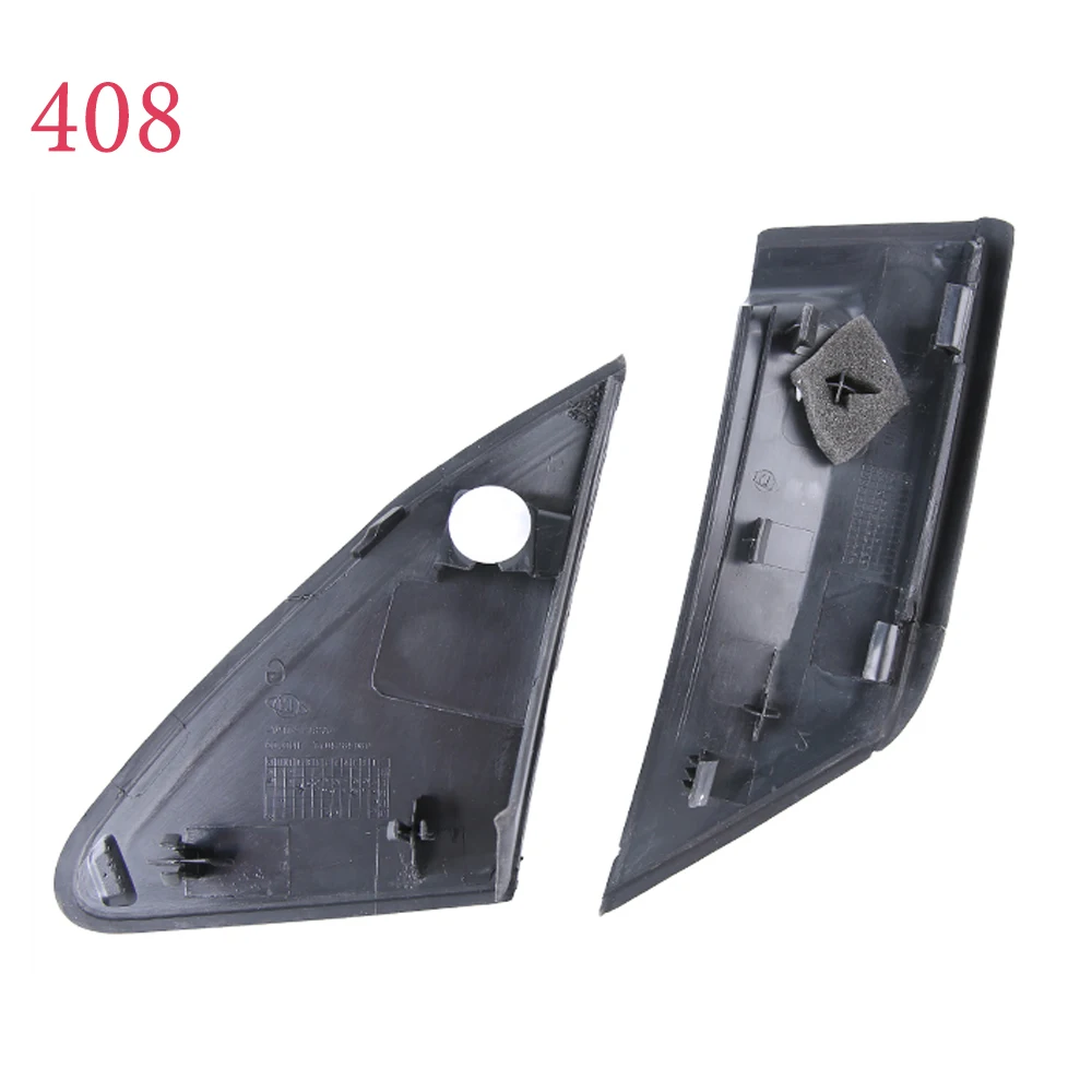 Front Triangular Glass Decorative Board Flow Sink Cover Angle Bracket  For Peugeot 308 2010-2015 For Peugeot 408 2010-2013