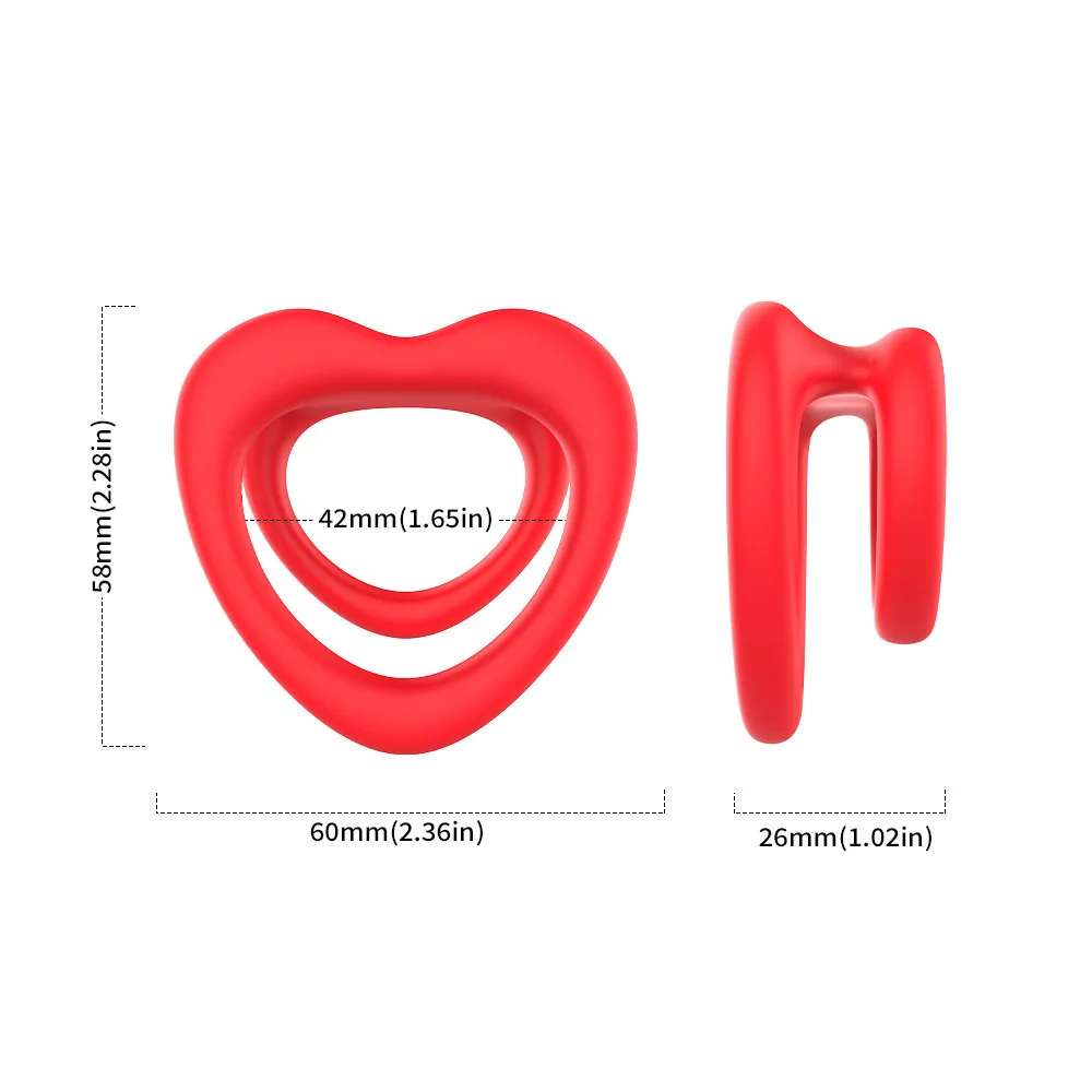 Male Silicone penis lock cock Ring Scrotum bondage Erection Delay Ejaculation Reusable Enlargement ball stretcher Sex Toy to Men