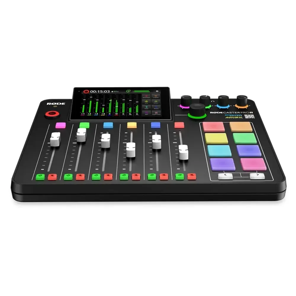 (خصم جديد) وحدة تحكم إنتاج البودكاست Rode Rodecaster Pro II