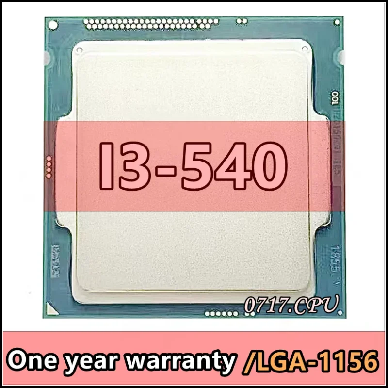 i3-540 i3 540 SLBMQ 3.0 GHz Dual-Core CPU Processor 4M 73W LGA 1156